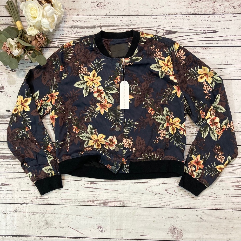Sanctuary Anthropologie soft bomber jacket NWT - Picture 2 of 6